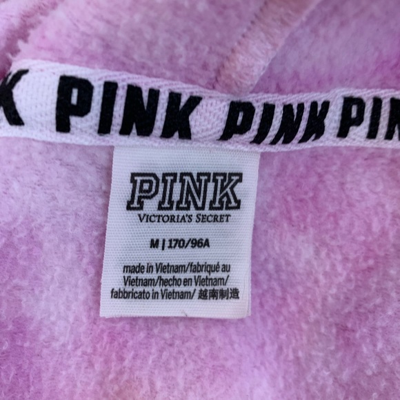 PINK Victoria’s Secret Hoodie Sweatshirt Medium - Picture 3 of 5